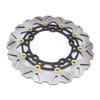 Motorcycle Front Brake Disc Rotor Set 267mm Stainless Steel Caliper Adapter Kit Replacement for NMAX125 NMAX155