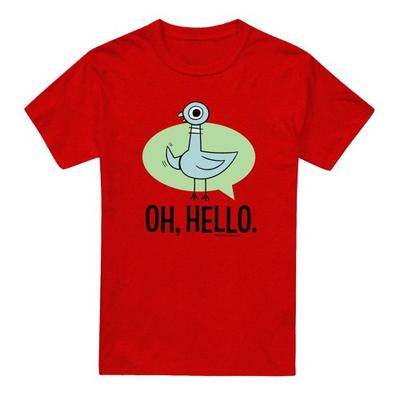 The Pigeon Unisex Adult Oh Hello Heather T-Shirt
