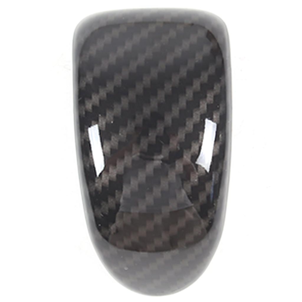 Carbon Fiber Color Gear Shift Knob Head Cover Trim For Corvette C6 2005-2013