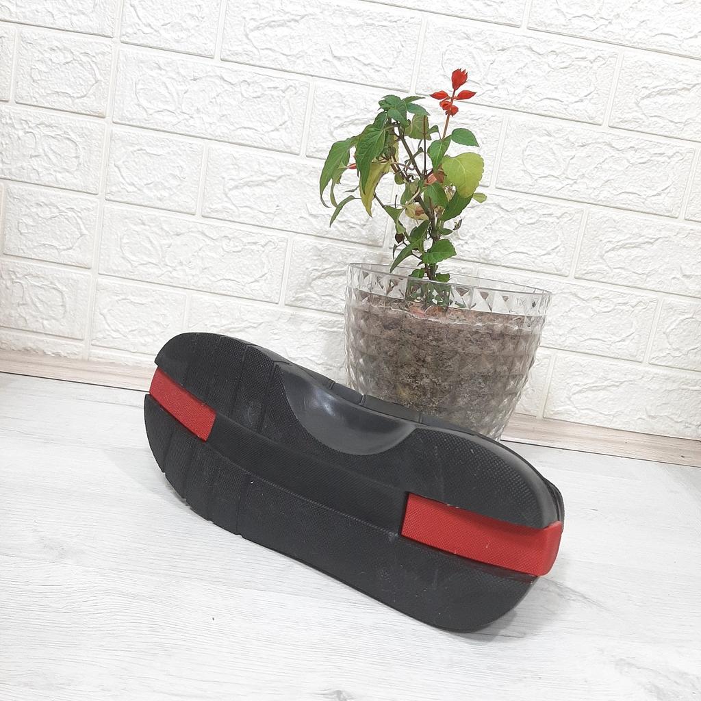 Bestof 544 Black-Black Fuspet Thick Soled Sports Shoes