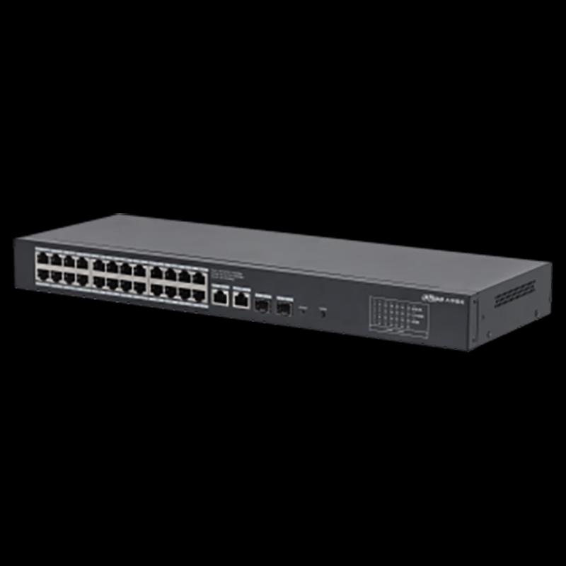 Dahua 24-Port Gigabit Layer 2 Cloud Managed Switch