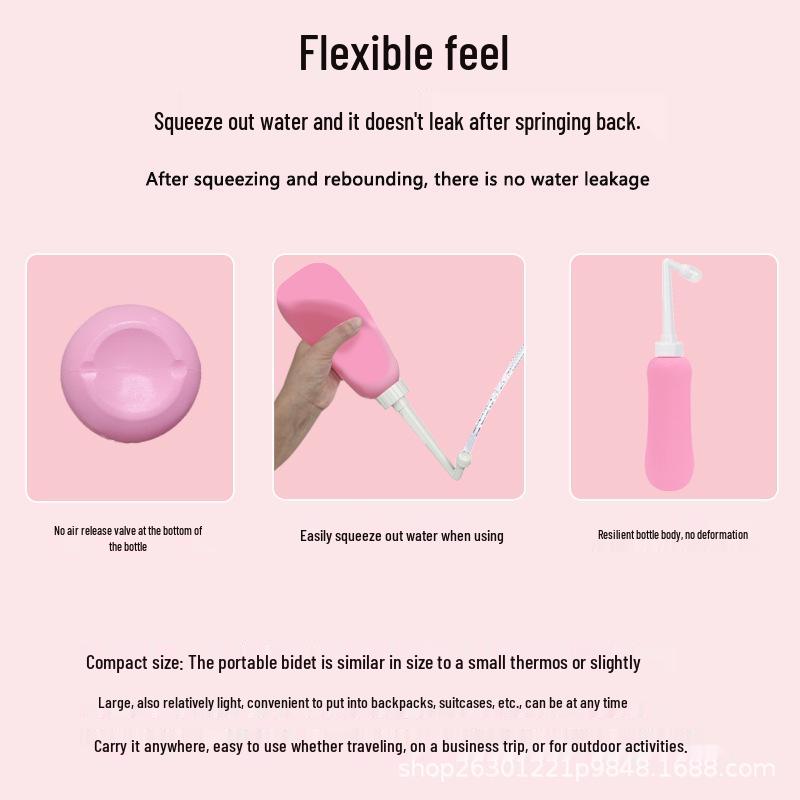 Portable Postpartum Sitz Bath & Perineal Irrigator - Large Capacity Feminine Wash Device
