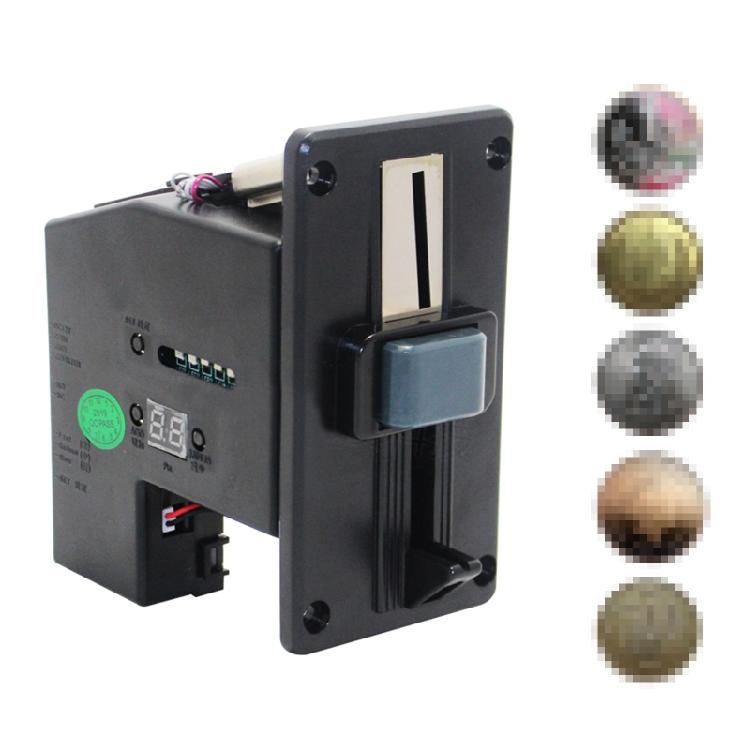 Coin Acceptor Selector Metal Electronic Mechanism Mech for Vending Machines Part