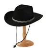 Ladies fishbone rhinestone western cowboy hat, style party vacation dinner accessories retro export explosion