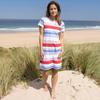 Lazy Jacks Womens/Ladies Striped T-Shirt Dress