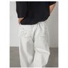 Men Loose Straight Cleanfit Denim Jeans Retro Casual Embroidered Long Pants