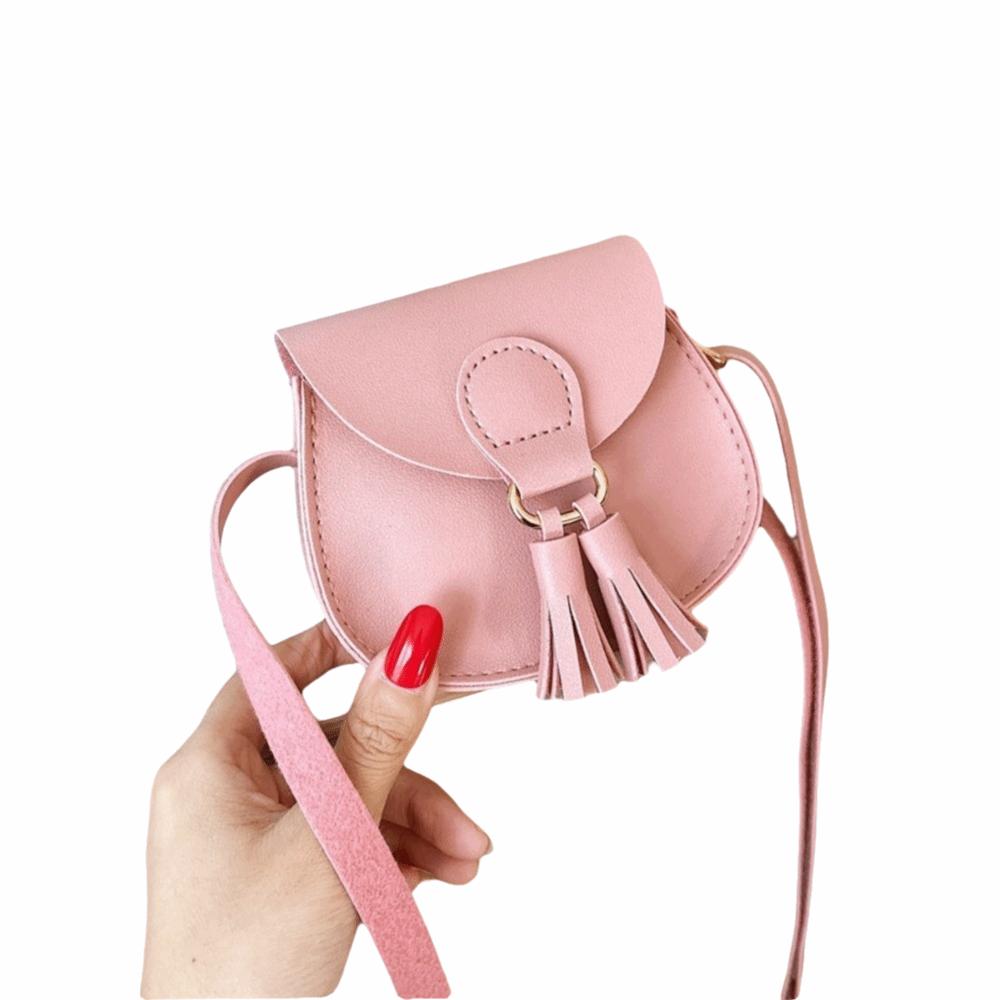 Mini Torebka na monety dla dzieci ze skóry PU Princess Torba na ramię Prezent Dziecięca Torba na ramię Impreza