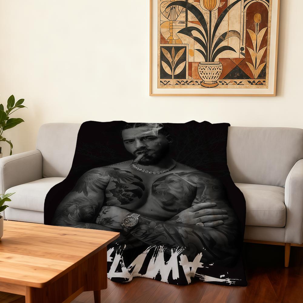 Singer M-Maluma Blanket Super Warm Comfortable Plush Throw Blanket Child Home Sofa Bedroom Gift