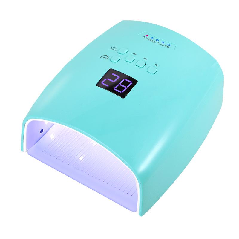 

Wireless Rechargeable Nail Phototherapy Lamp - Quick-Dry Nail Polish Dryer