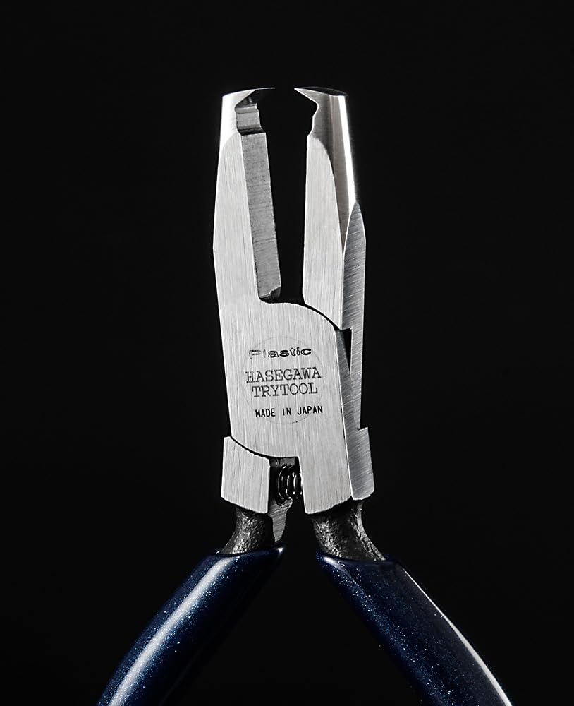 Hasegawa Plastic Model End TT123 Tri-Tool Nippers, Bite-Cut Type,