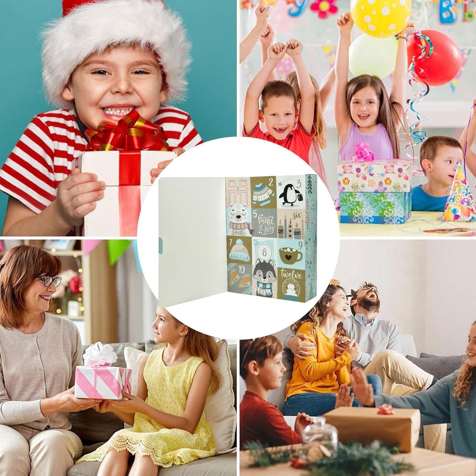 

3D Фигурка Календарь обратного отсчета Памятная коробка One Size синий