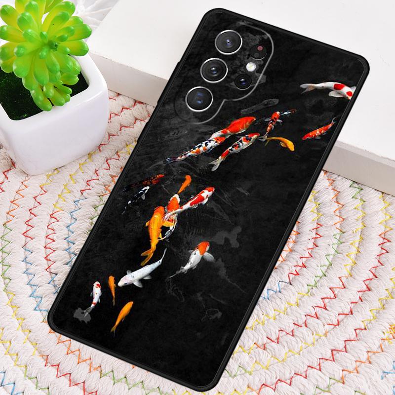 Carp Fish Phone Case for Samsung Galaxy Note 10 Pro S26 Ultra S23 S24 FE S25 S21 S22 PLUS Shockproof Cove
