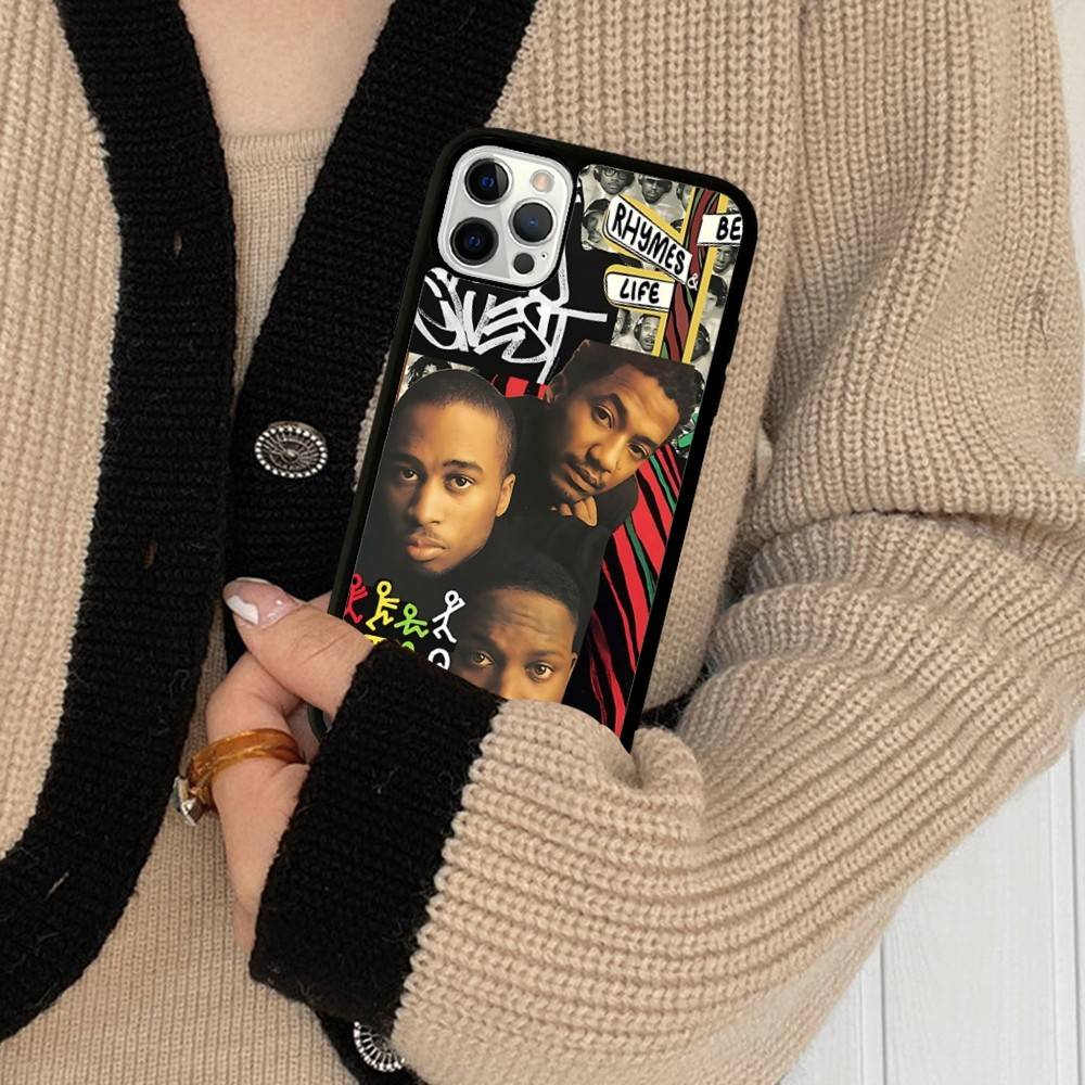 Pop Band A T_Tribe Called Quest PC+TPU Phone Case For IPhone 17 16 15 14 13 12 11 Pro Max Plus Kawaii Cartoon Cover