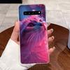 Casing For Samsung Galaxy S10 5G 6.7" SM-G977U G977N G977B Case Aesthetic Fashion Cute Cat Transparent Soft Silicone Back Cover