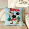 Cartoon PPopeye Cushion Cover Pillow Case Antidustmite Pillowcase Silky Short Plush Sofa Cushion Cover hot