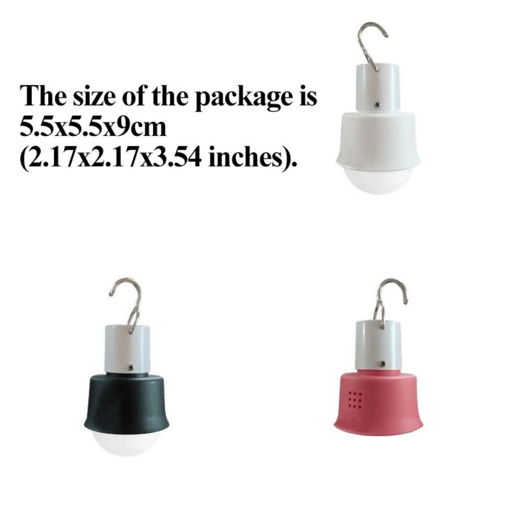 Voice Activated Party Lights USB Charging LED Bulb Light Hiking RGBW Lamps  Outdoor