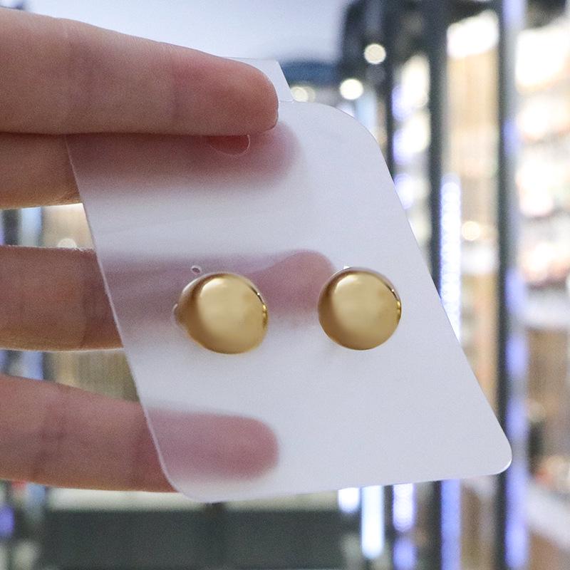 Luxurious Four-Leaf Clover Stud Earrings: European-American Style, Fashionable and Unique Design for Women