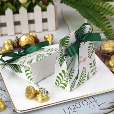 1-50pcs DIY Candy Boxes Wedding Gift Bag with Ribbon Party Favor for Wedding Easter Bridal Shower Birthday Party Favors Supplies