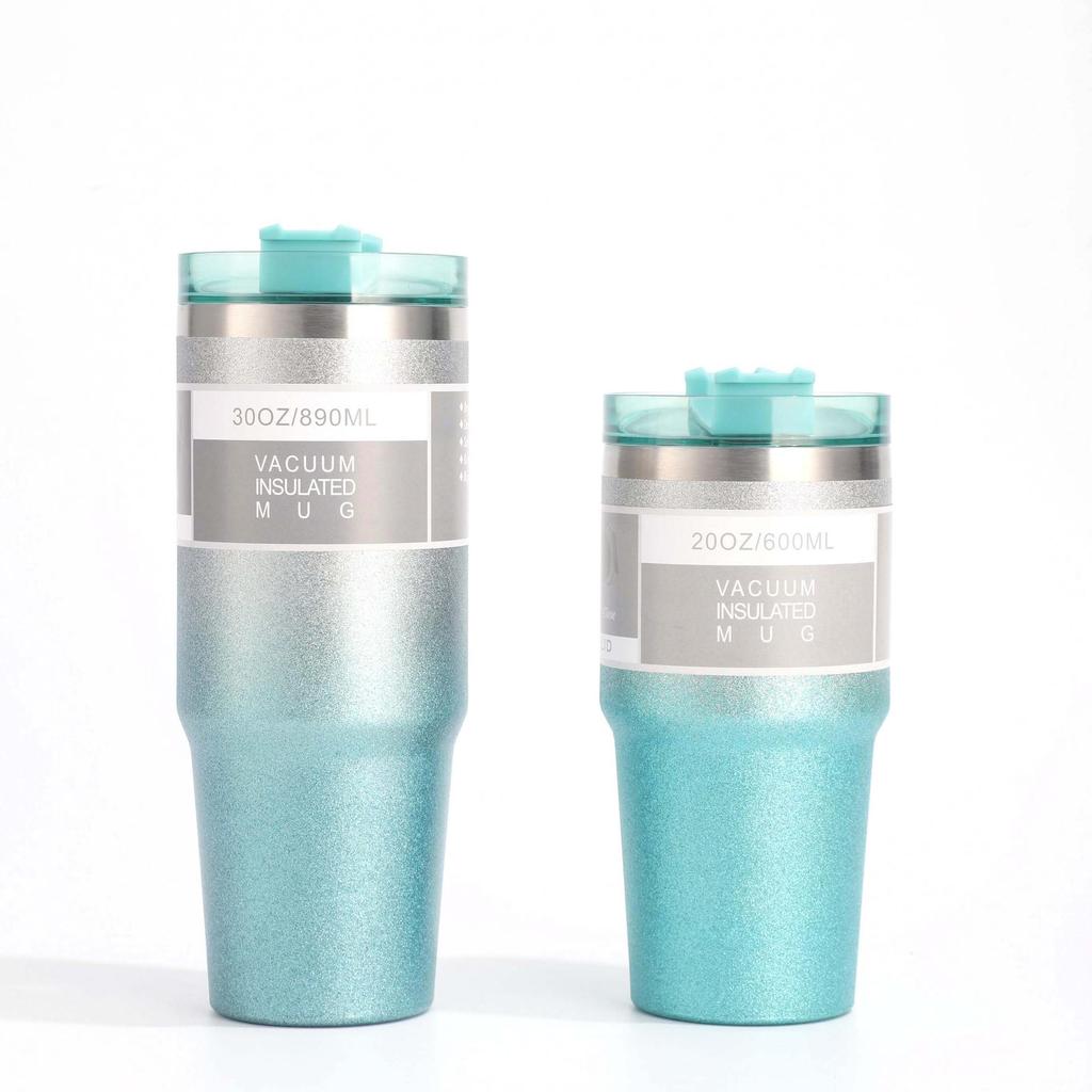 Diamond Paint 30oz Stainless Steel Coffee Cup - Insulated, Large Capacity with Straw