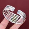 Schalenblende Bangle 925 Sterling Silver Cuff Bracelet Adjustable Bangle Very Pretty Gemstone Cuff Bracelet Engagement Gift Handmade Jewelry