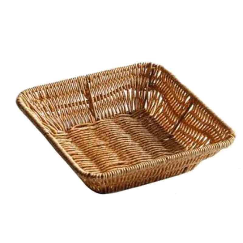 Homeglen Imitation Rattan Snack Basket