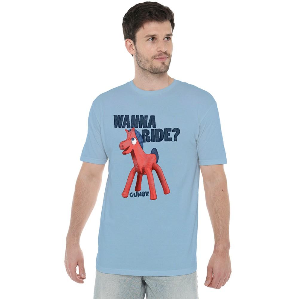 Gumby Wanna Ride T-Shirt S-3XL Light Blue S