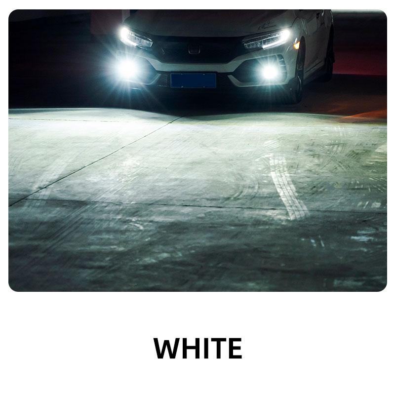 1PC H8 LED H11 H1 9005 9006 HB3 HB4 H7 H3 H4 Car Fog Lights With 3030 Chips12LED 6000K White Auto Fog Lamp Day Running Light 12V