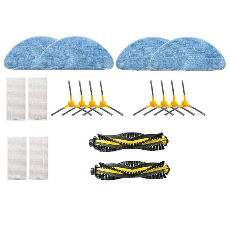 A96I-Replacement Parts Roller Side Brush Filter For Mamibot Exvac660 Vacuum Cleaner Accessories Cleaning Brushes Replacement