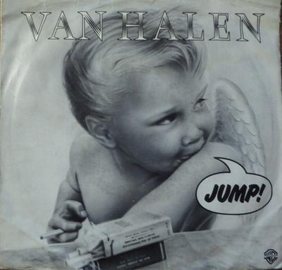 7inch Record VAN HALEN - Jump! W9384 Warner Bros. Re 1983 UK Rock Used