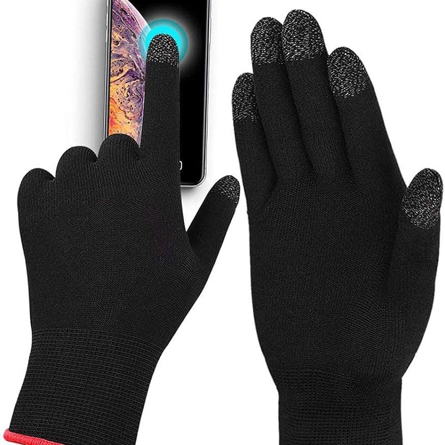 Ultrathin Windproof Winter Touchscreen Game Gloves: Knitted Nylon with Warm Silicone Anti-slip Design
