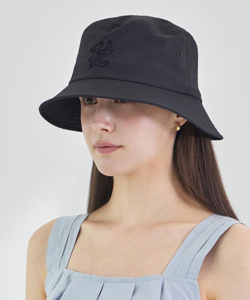 Bajal Flow Vz Nylon Line Bucket Hat Black