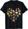 Retro Psychedelic Mushroom Print Magical Gift Food Fun Womens Tshirt Humorous Streetwear Shortsleeved Clothing Personality