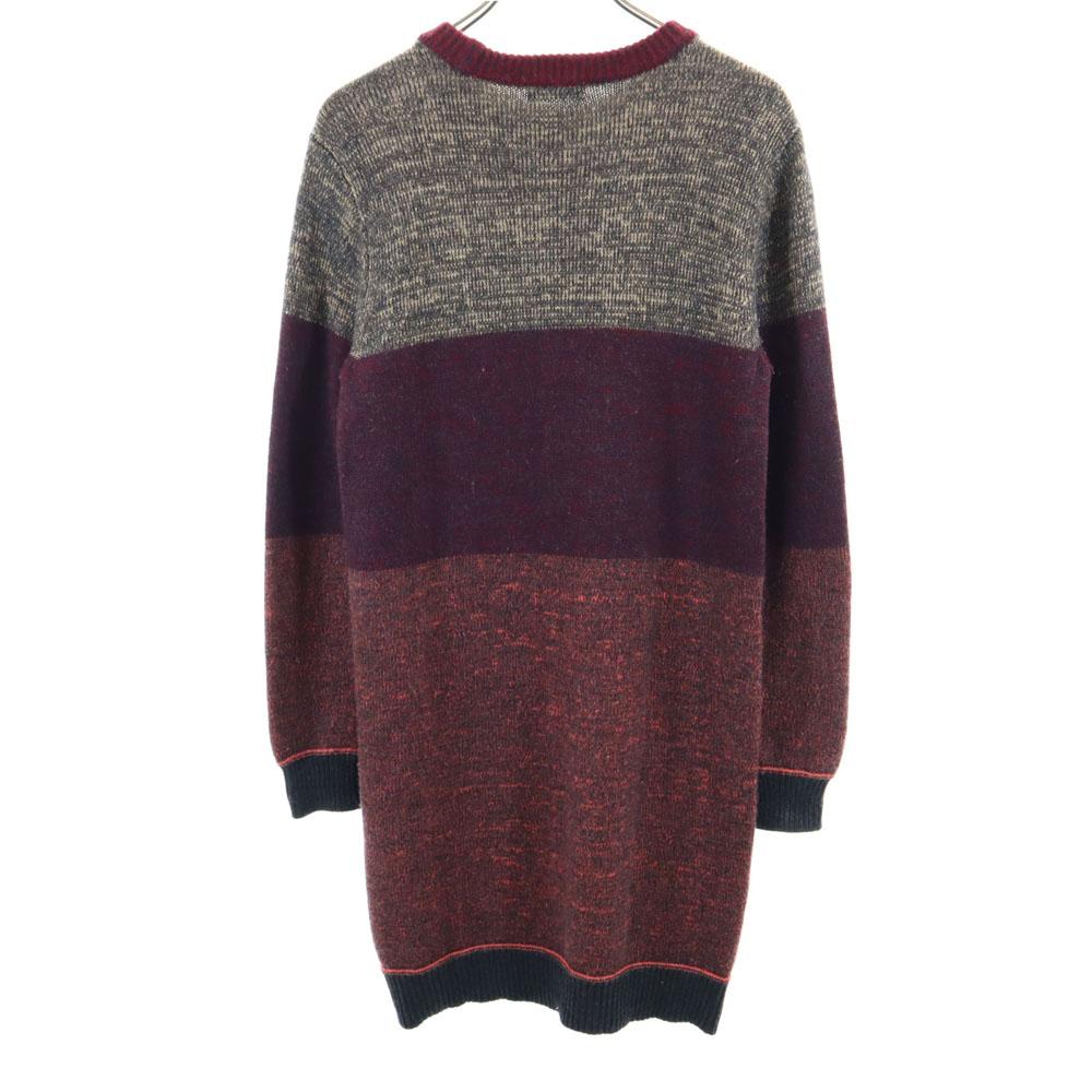 Paul Smith wool Long sleeve knit one piece M Bordeaux Women Used