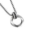 Retro Mobius Strip Pendant Necklace Unisex Hip Hop Premium Personalized Versatile Chain For Men And Women Fashion Jewelry