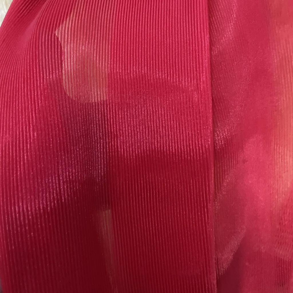 Syrena Himeji Tekstura Plisowana Tkanina Organzowa Na Metry do Dekoracji Bukietów Ślubnych Tkanina Krawiecka Miękki Gradient Biały Niebieski