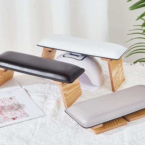 Hand Pillow Smooth Edges Foldable Folding Nail Arm Rest Salon Manicure Tool Daily Use