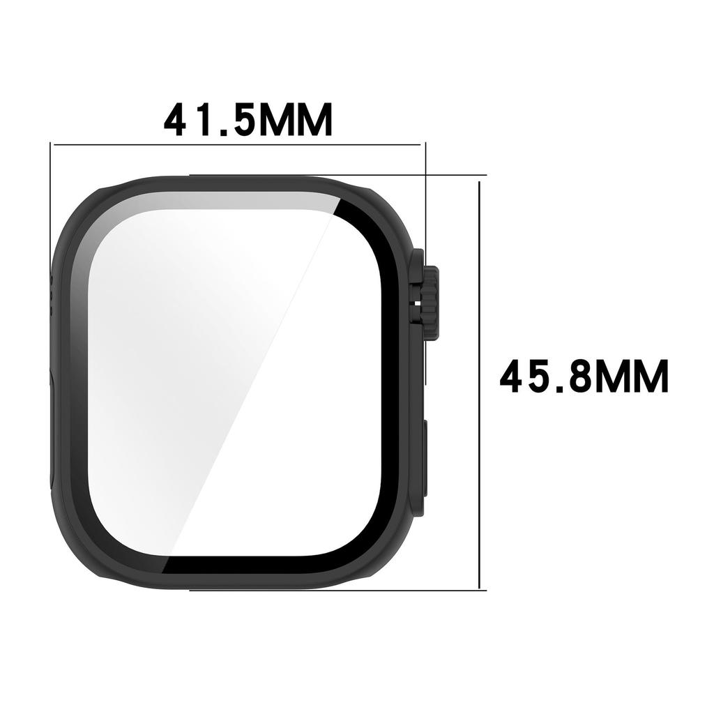 PC Case + Glass for Xiaomi Redmi Watch 6 Screen Protector Anti-scratch Film Bumper Protective Cover for Redmi Watch 6 Accessories