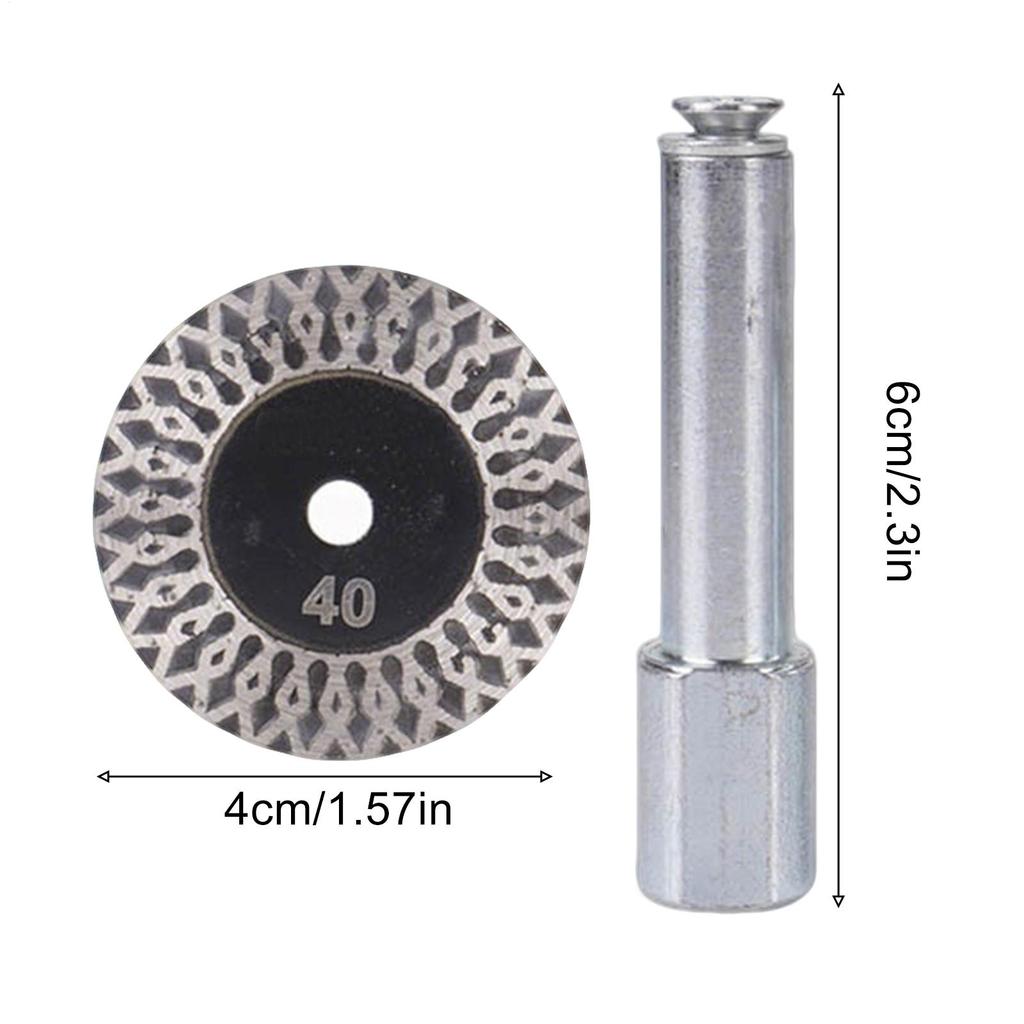 Grinding Disc 40mm Heavy Duty Metal Power Tool Stone Cutting Disc For Concrete Glass Stone Tile Paint Steel Carbon Ceramic