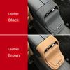 Leather Car Center Console Panel Cover Frame Trim Sticker Interior Modification For Mercedes Benz E Class W214 E260 E300 2024+
