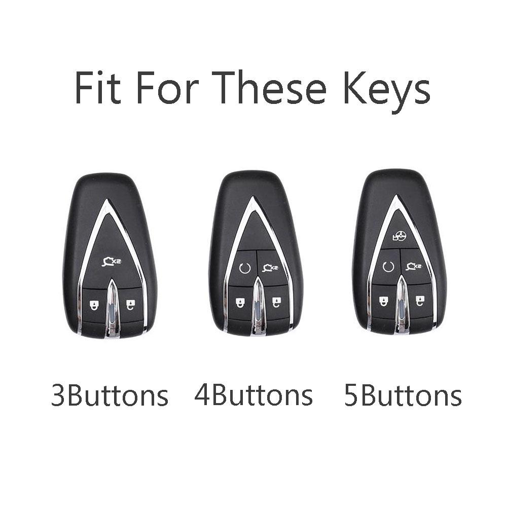 3/4/5 Buttons Graffiti Car Key Case Cover Fob For Changan Cs75 Cs55 Cs35 Plus X5 X7 Unik Unit Accessories