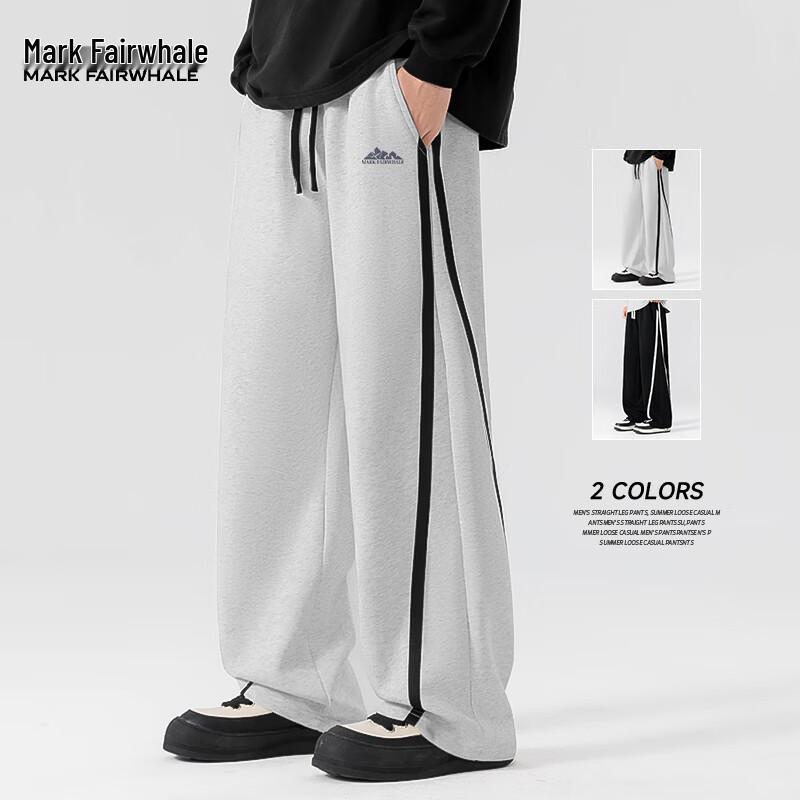 Mark Fairwhale Men's Heavyweight Loose Fit Straight-Leg Sweatpants