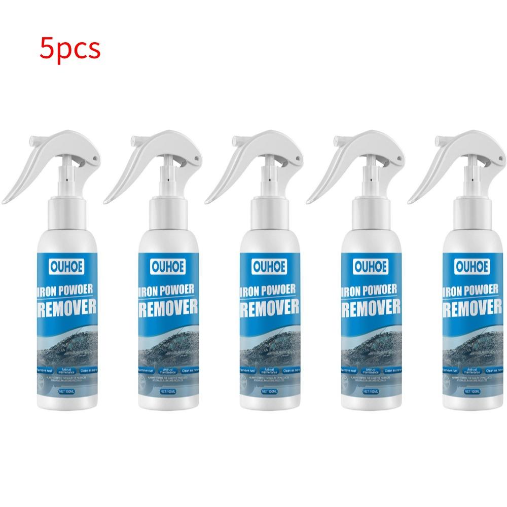 30/100ml Car Rust Remover Spray Metal Paint Cleaner Car Maintenance Iron Cleaning Car Spray Rust Powder Remover Car Accessories