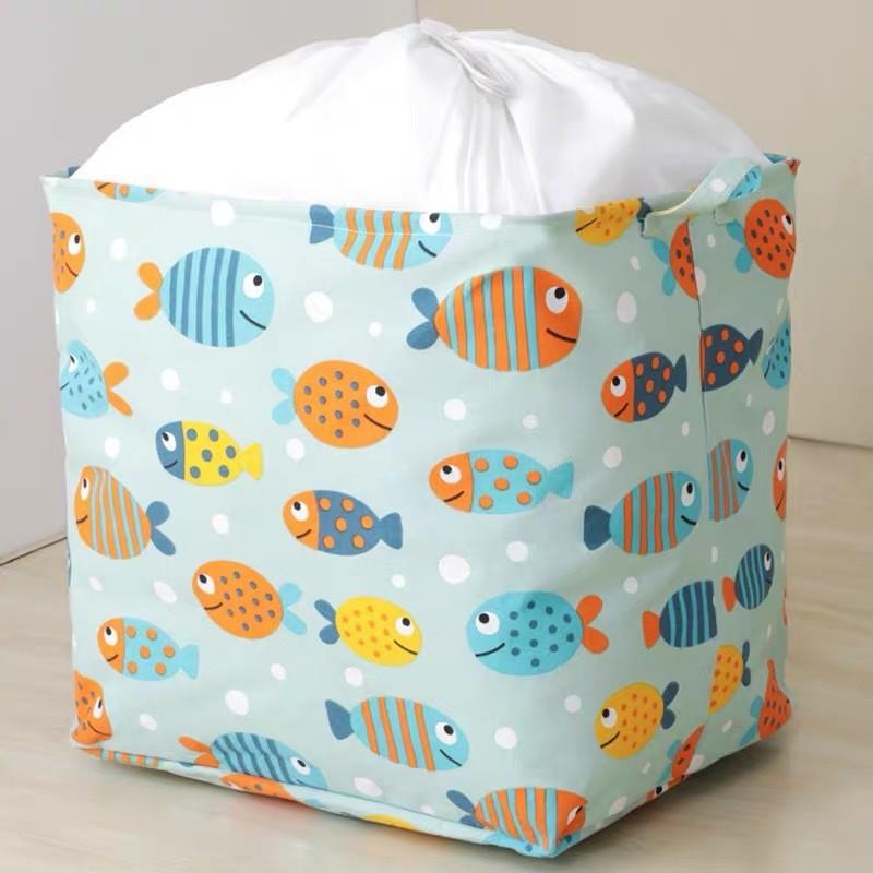 Capacity Dirty Large Laundry Hamper Foldable Storage Bin Quilt Storage Bags