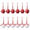 Pleasant Sound Christmas Iron Bell Pendant Metal Christmas Tree Hanging Bells  Party Favors