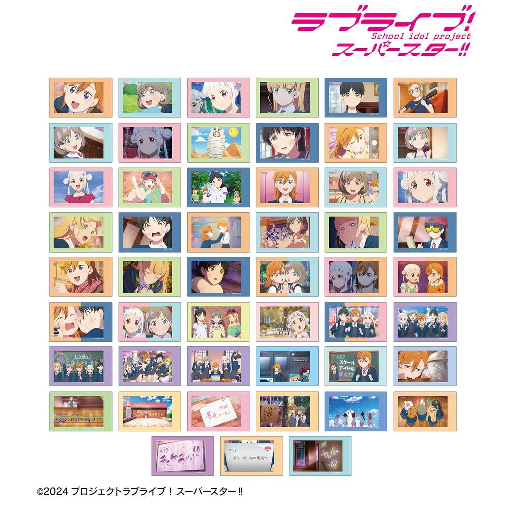 Love Trading 1. Staffel Sofortige Illustrationskarten Set mit 3 Live! Superstar!! Kamera-Stil (17-teilige Schachtel)