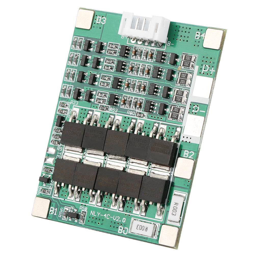 4S 50A Lithium Battery Protection Board 3.7V Li Ion Cell BMS PCB Board