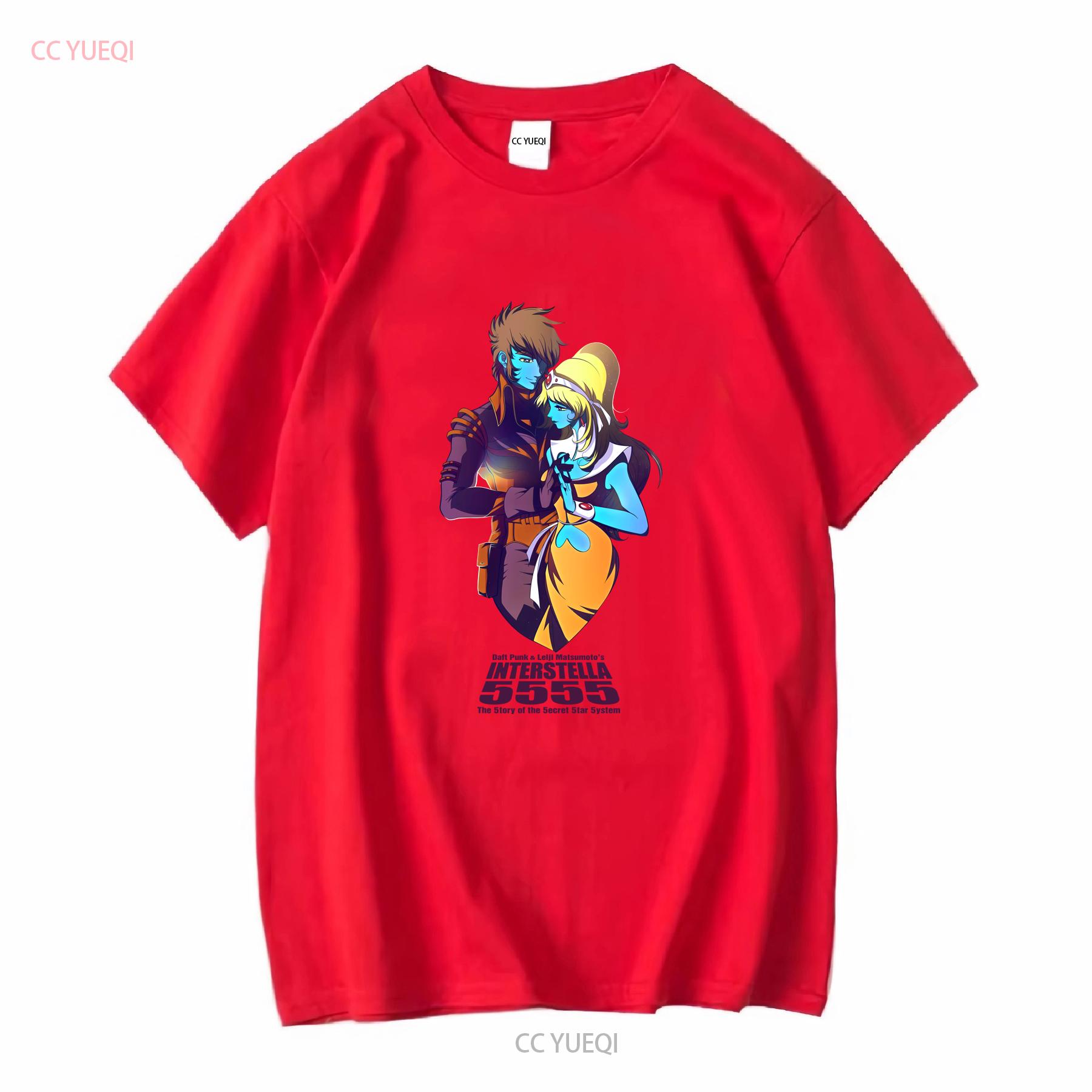 Vintage T Shirt Interstella 5555 V1 NATURAL color Men Woman Digital Print Sizes S M L XL 2XL 3XL 4XL 5XL vintage Washed S