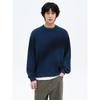 8Seconds Garment Spray Washed Knit Pullover Blue
