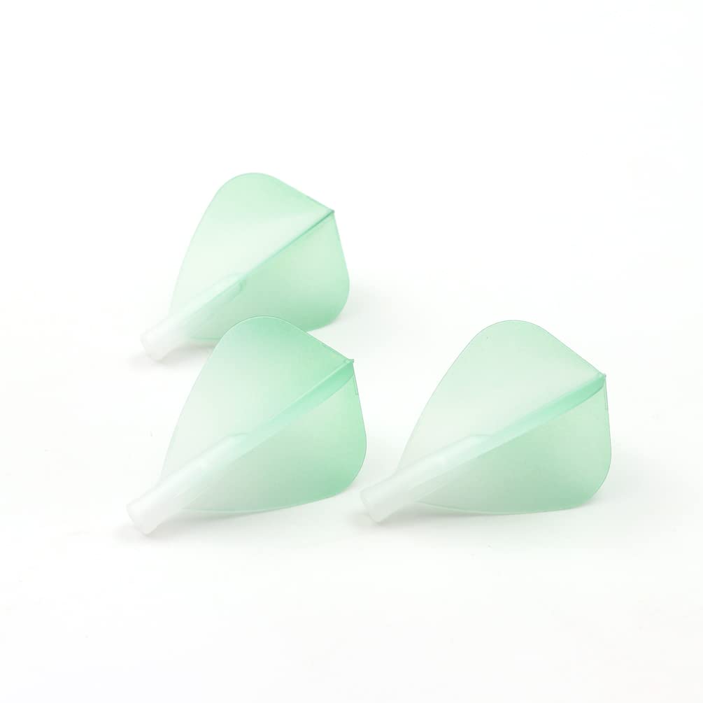 CUESOUL TERO System AK4 Kite Gradient Dart Flights, Big Wing Shape, Light Green (CS-AK4+3FZJB)