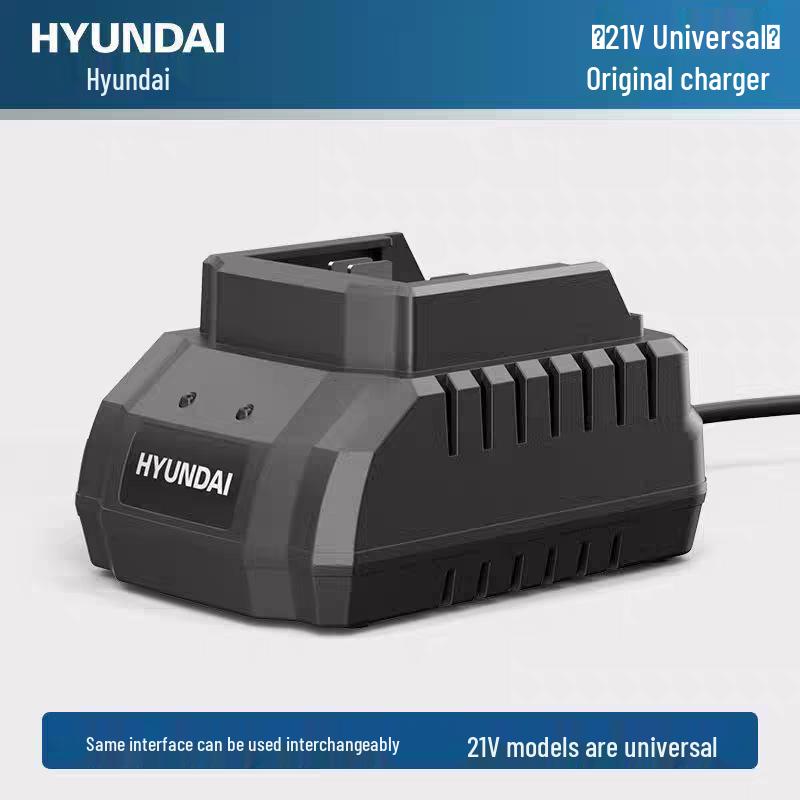 Hyundai Makita 21V Large-Capacity Lithium Battery for Power Tools - Fits Electric Drills & Angle Grinders